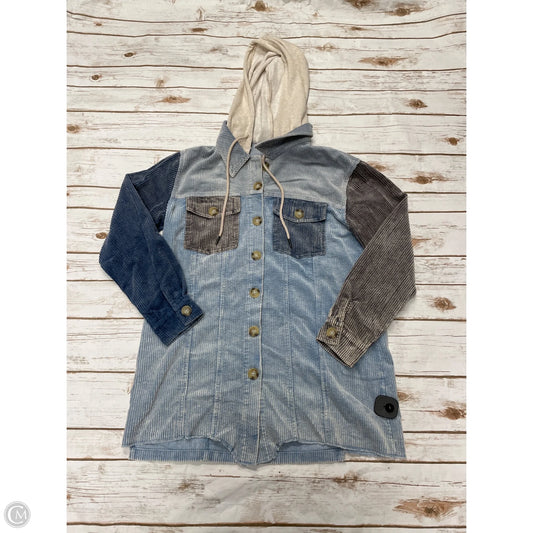 Jacket Other By Mystree In Blue, Size: S
