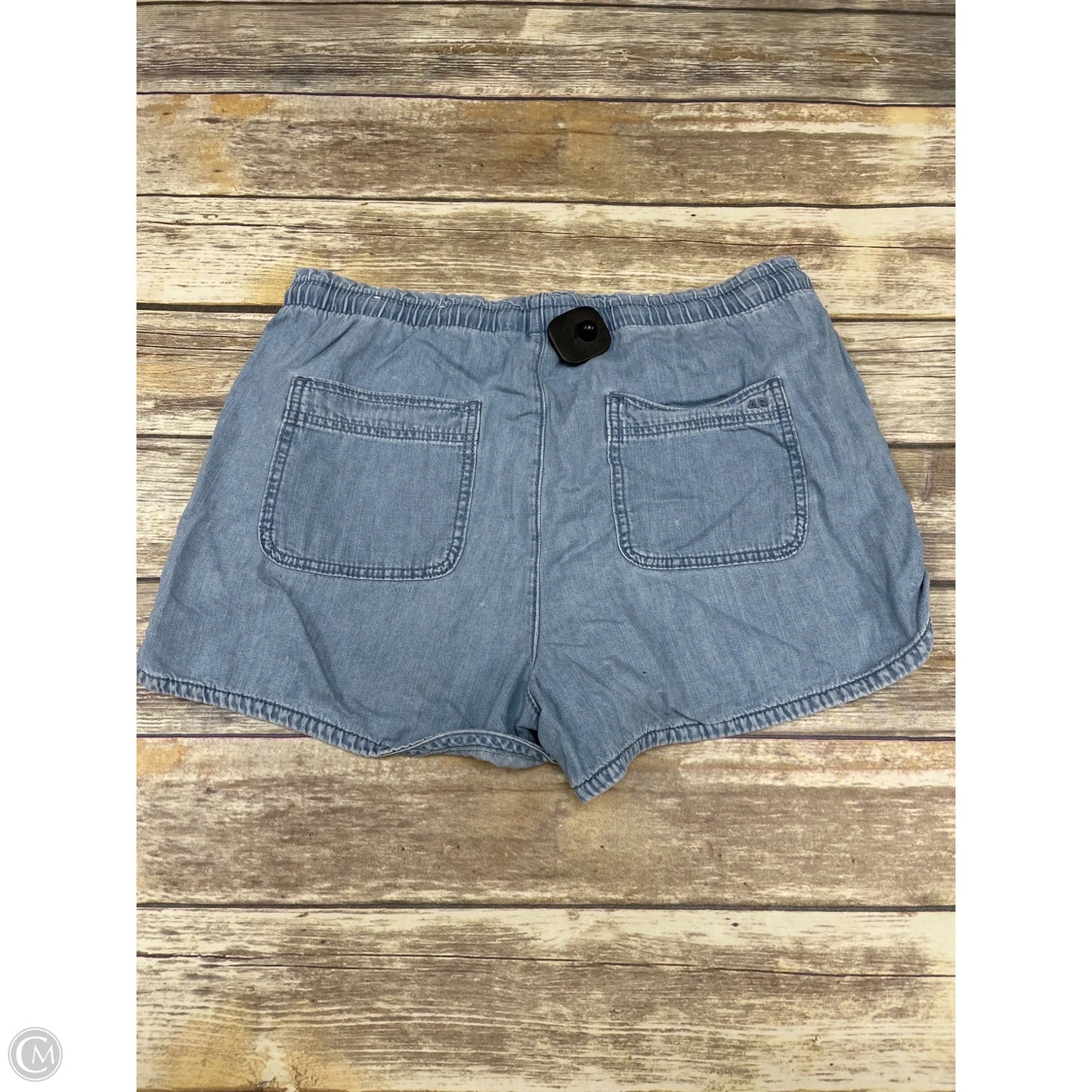 Shorts By American Eagle In Blue Denim, Size: L