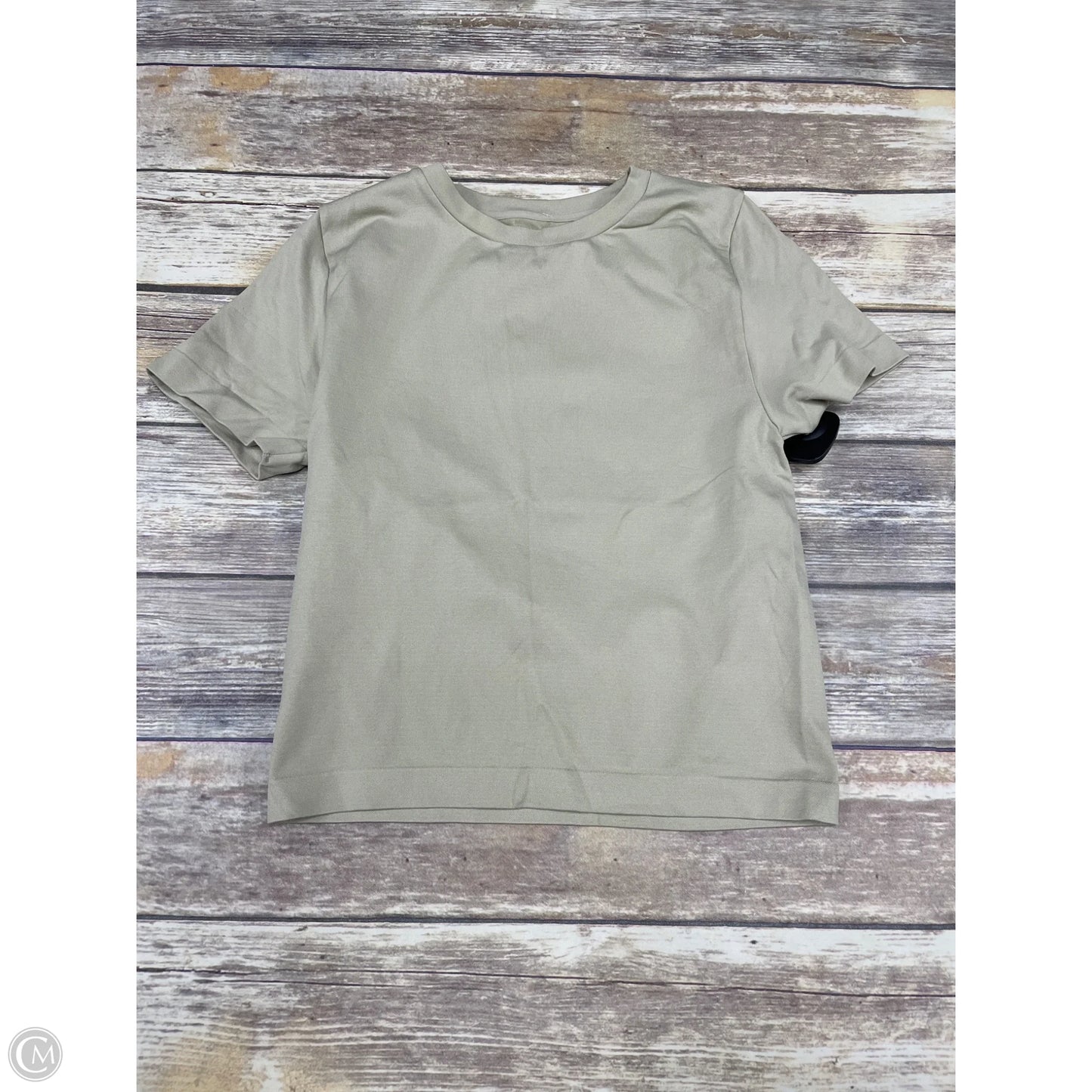 Top Short Sleeve By A New Day In Green, Size: M