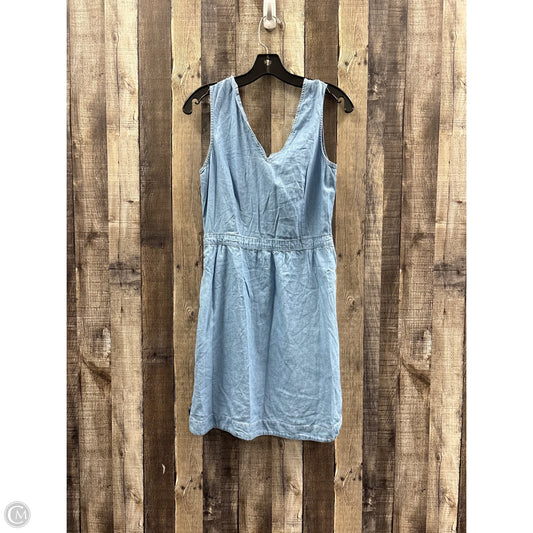 Dress Casual Short By Levis In Blue Denim, Size: M