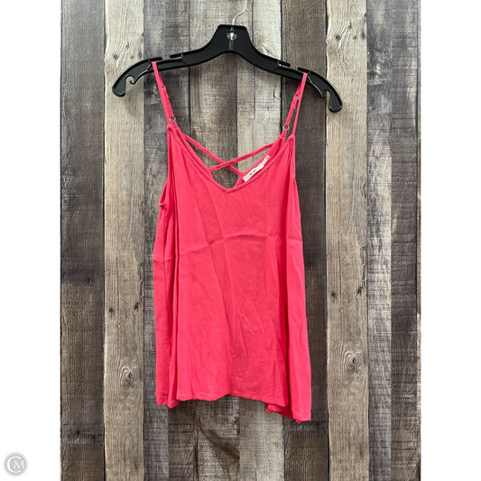 Top Sleeveless By Mi Ami In Pink, Size: S