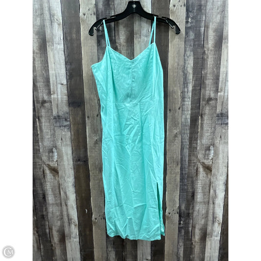 Dress Casual Midi By J. Crew In Teal, Size: 8
