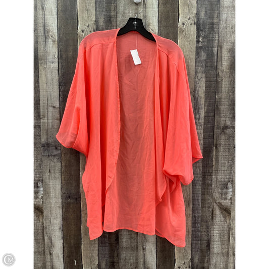 Cardigan By Cme In Coral, Size: 3x