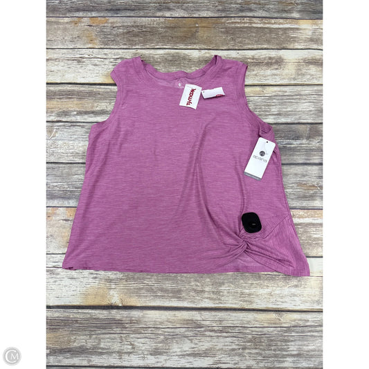 Athletic Tank Top By Apana In Pink, Size: Xl