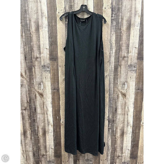 Dress Casual Maxi By J. Jill In Black, Size: 3x