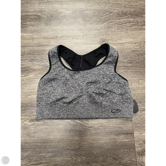 Athletic Bra By Tek Gear In Grey, Size: M