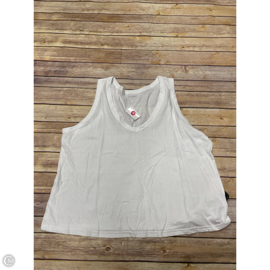 Tank Top By Old Navy In White, Size: 2x