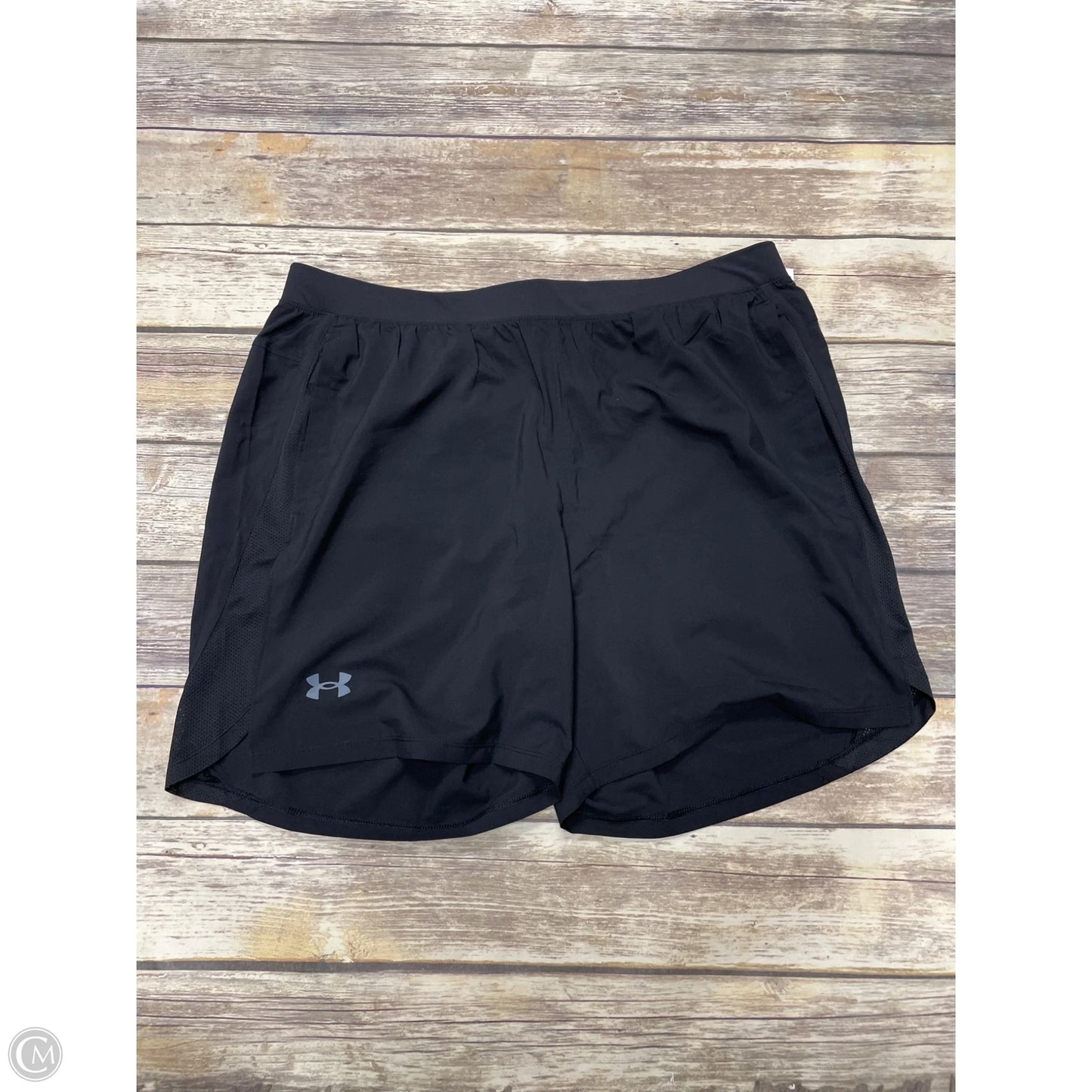 Athletic Shorts By Under Armour In Black, Size: Xxl