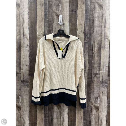 Sweater By Z Supply In Cream, Size: M