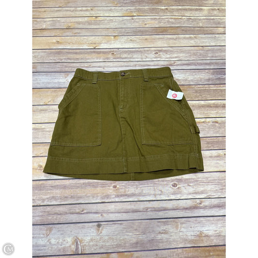 Skirt Mini & Short By Old Navy In Green Denim, Size: 6