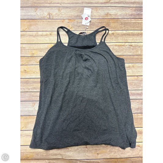 Athletic Tank Top By Cme In Grey, Size: 2x