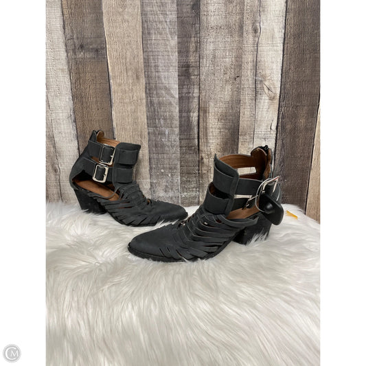 Sandals Heels Block By Jeffrey Campbell In Grey, Size: 9