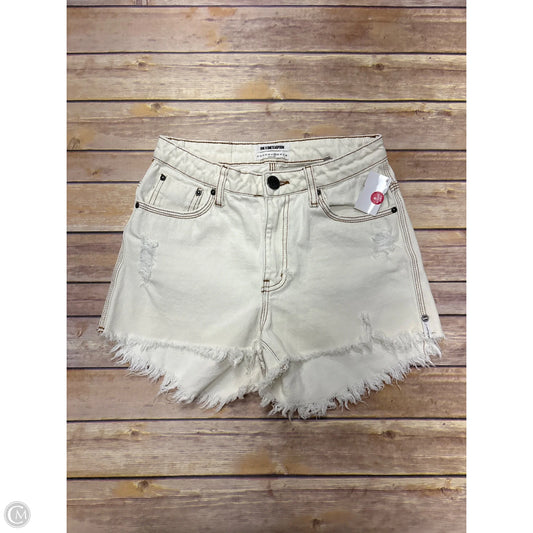 Shorts By Cme In Cream Denim, Size: 6