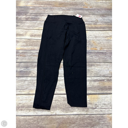 Athletic Leggings By Danskin In Black, Size: Xl