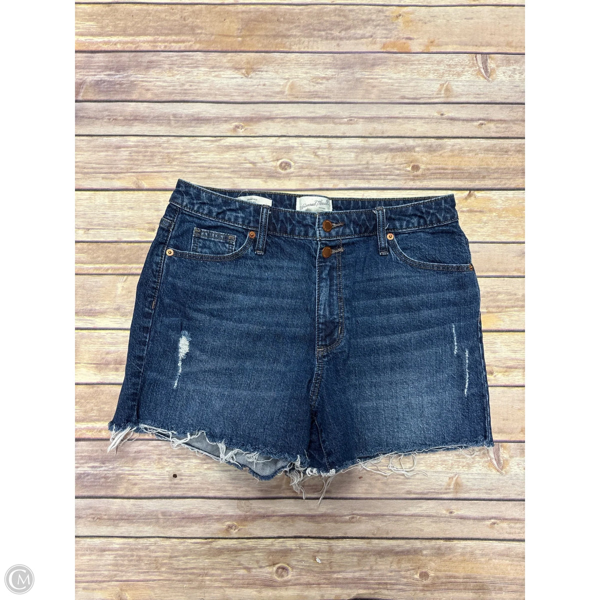 Shorts By Universal Thread In Blue Denim, Size: 8