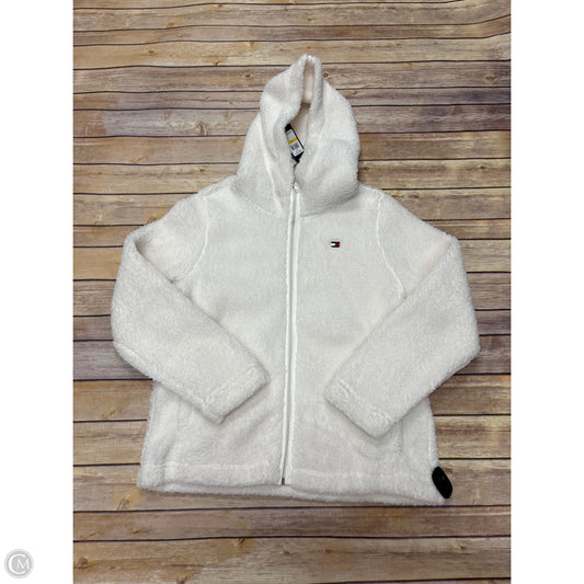 Jacket Fleece By Tommy Hilfiger In White, Size: M