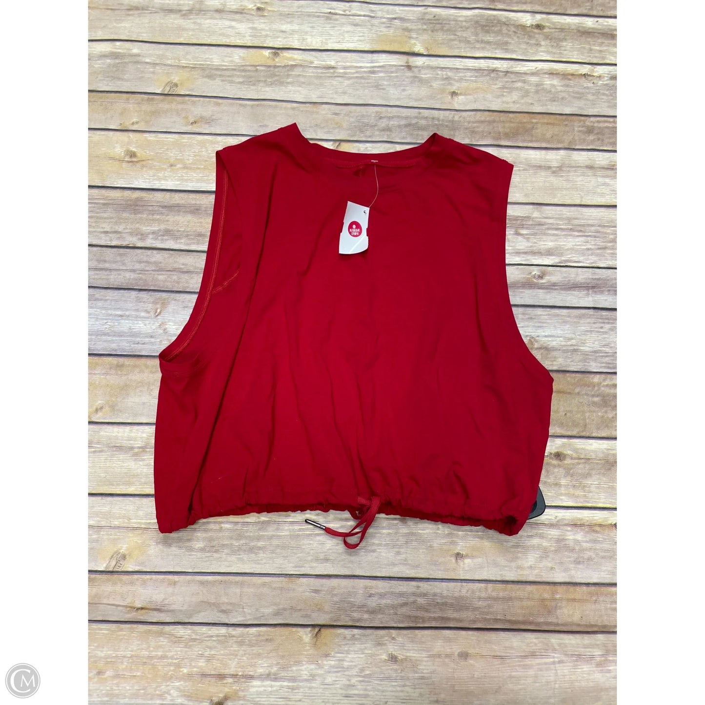Athletic Tank Top By Lululemon In Red, Size: M