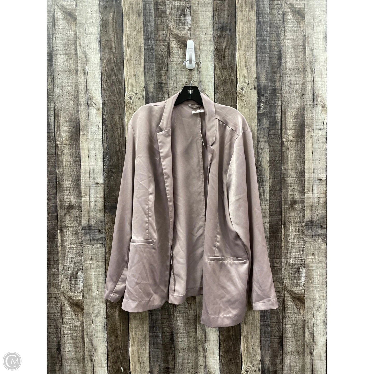 Top Long Sleeve By Maurices In Taupe, Size: 2x