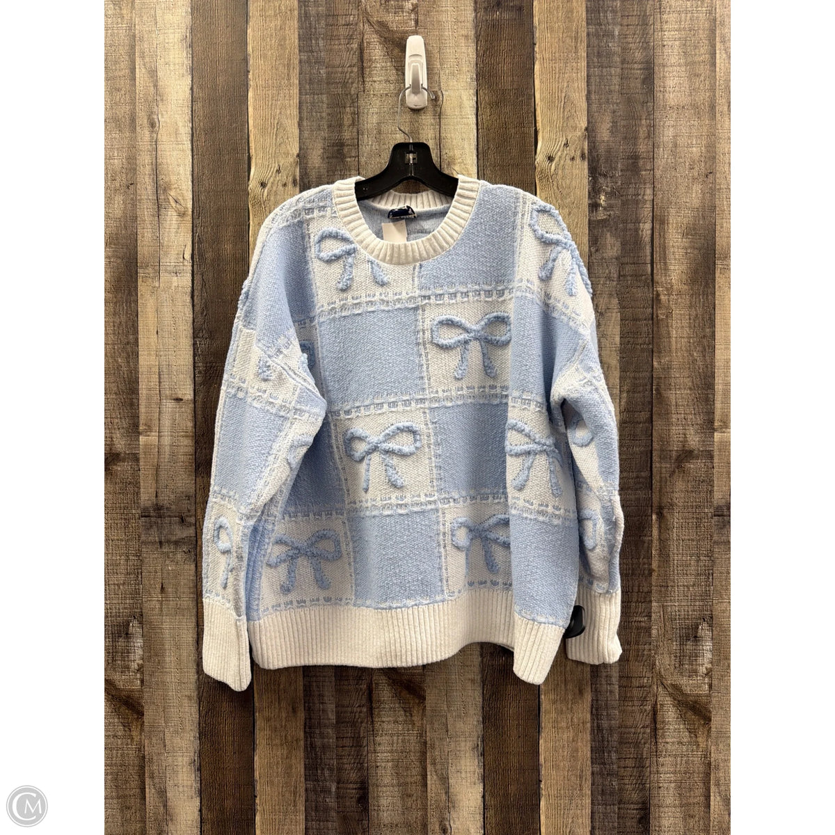 Sweater By Arula In Blue, Size: 1x
