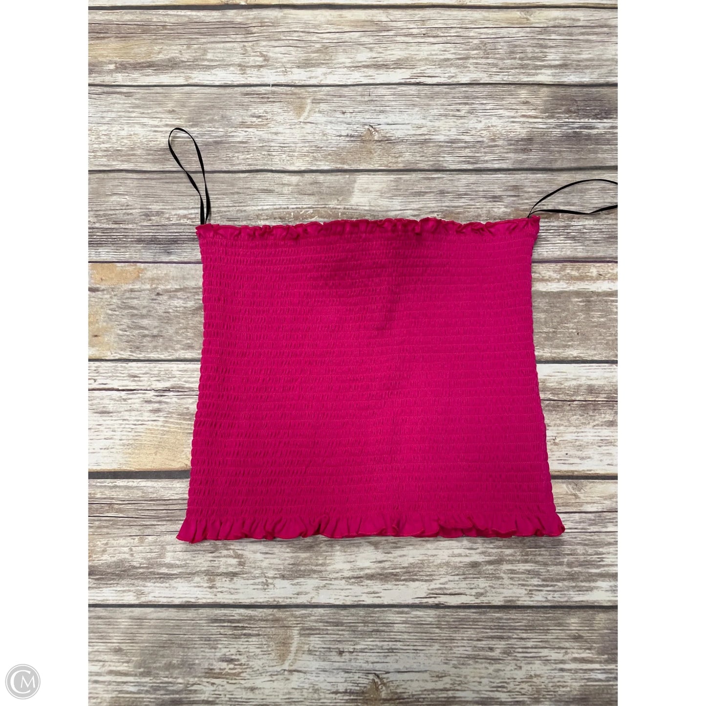 Top Sleeveless By H&m In Pink, Size: L