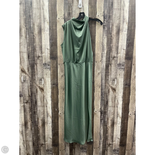 Dress Casual Maxi By Prettygarden In Green, Size: M