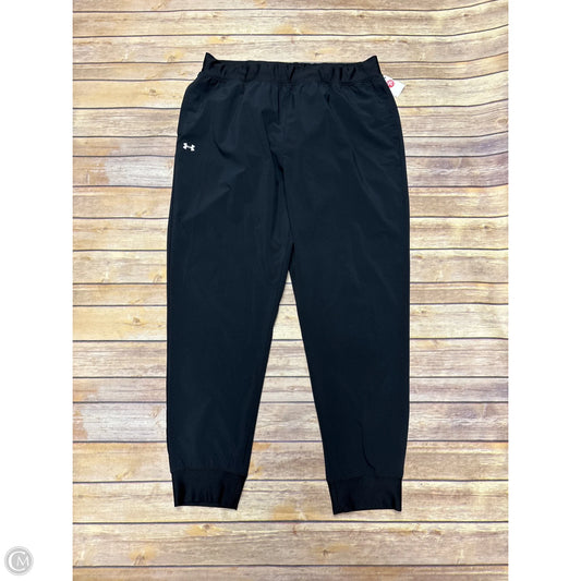 Athletic Pants By Under Armour In Black, Size: Xl