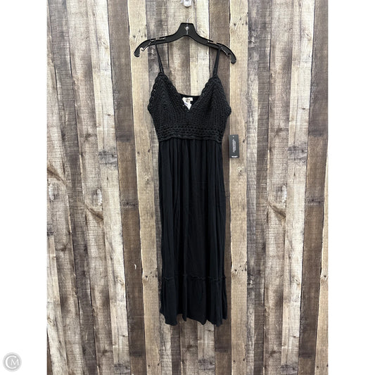 Dress Casual Midi By Blush In Black, Size: Xl