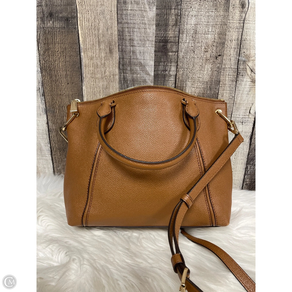 Crossbody Designer By Michael Kors, Size: Medium