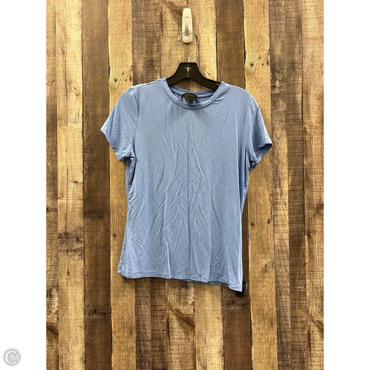 Top Short Sleeve By Alex Marie In Blue, Size: S
