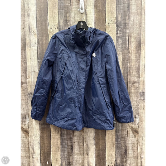 Jacket Windbreaker By The North Face In Navy, Size: Xl