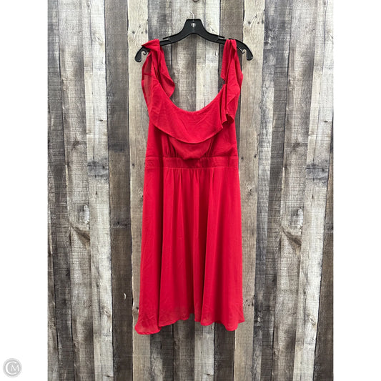 Dress Casual Short By Torrid In Red, Size: 2x