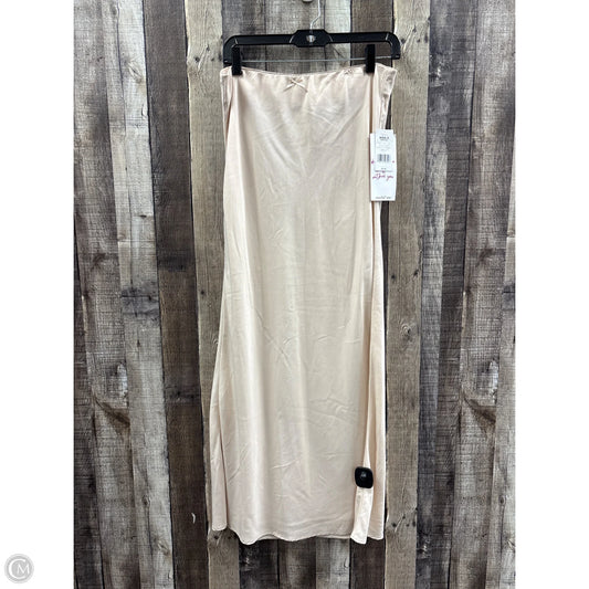 Skirt Maxi By Vanilla Star In Tan, Size: L