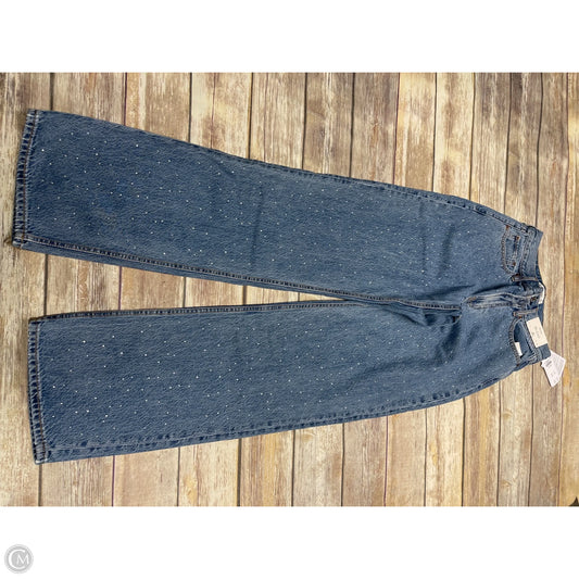 Jeans Straight By Abercrombie And Fitch In Blue Denim, Size: 2