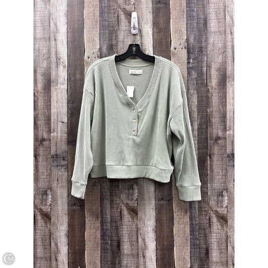 Sweater By Abercrombie And Fitch In Green, Size: S