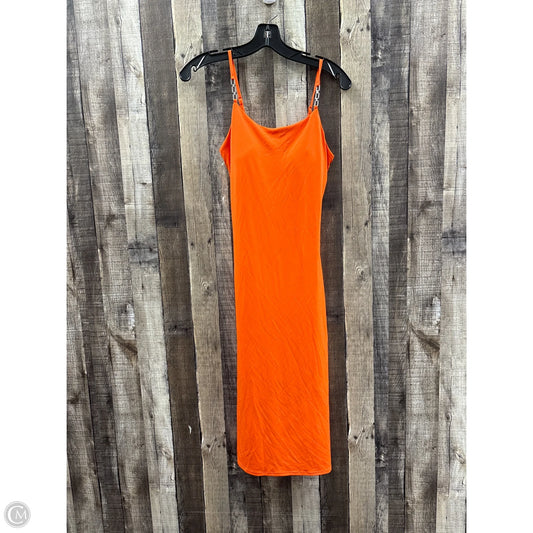Dress Casual Short By Planet Gold In Orange, Size: S