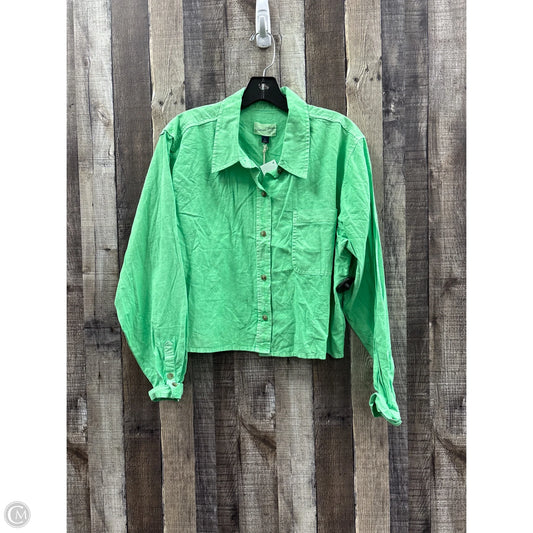 Top Long Sleeve By Universal Thread In Green, Size: Xl