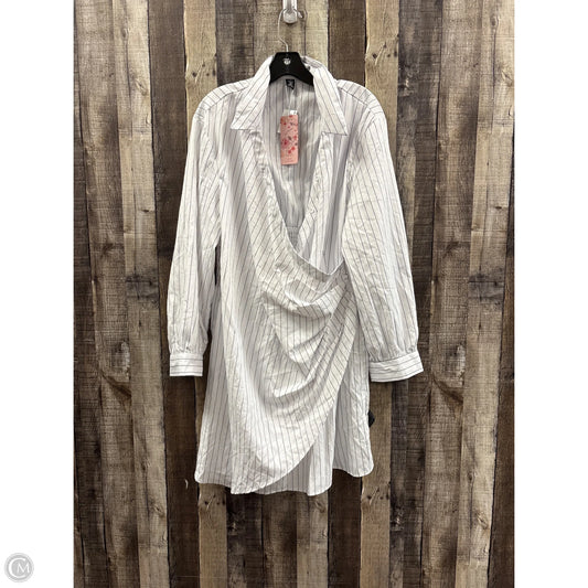 Dress Casual Short By Shein In Black & White, Size: 2x