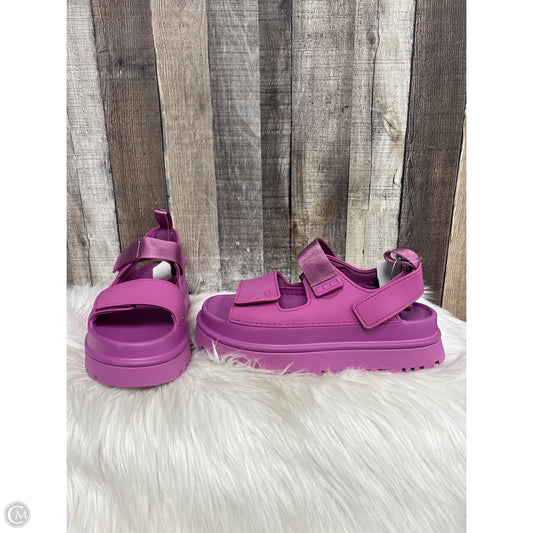 Shoes Designer By Ugg In Pink, Size: 9