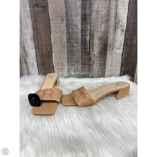 Shoes Heels Block By Vince Camuto In Tan, Size: 10