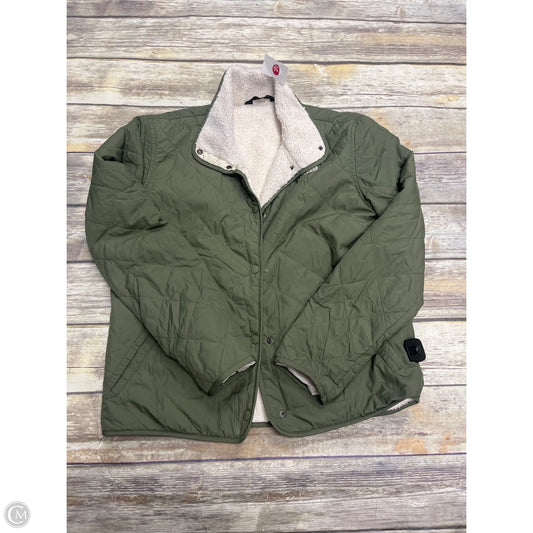 Athletic Jacket By The North Face In Green, Size: M