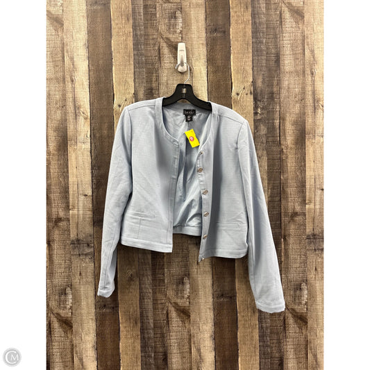 Blazer By Nicole Miller In Blue, Size: Xl