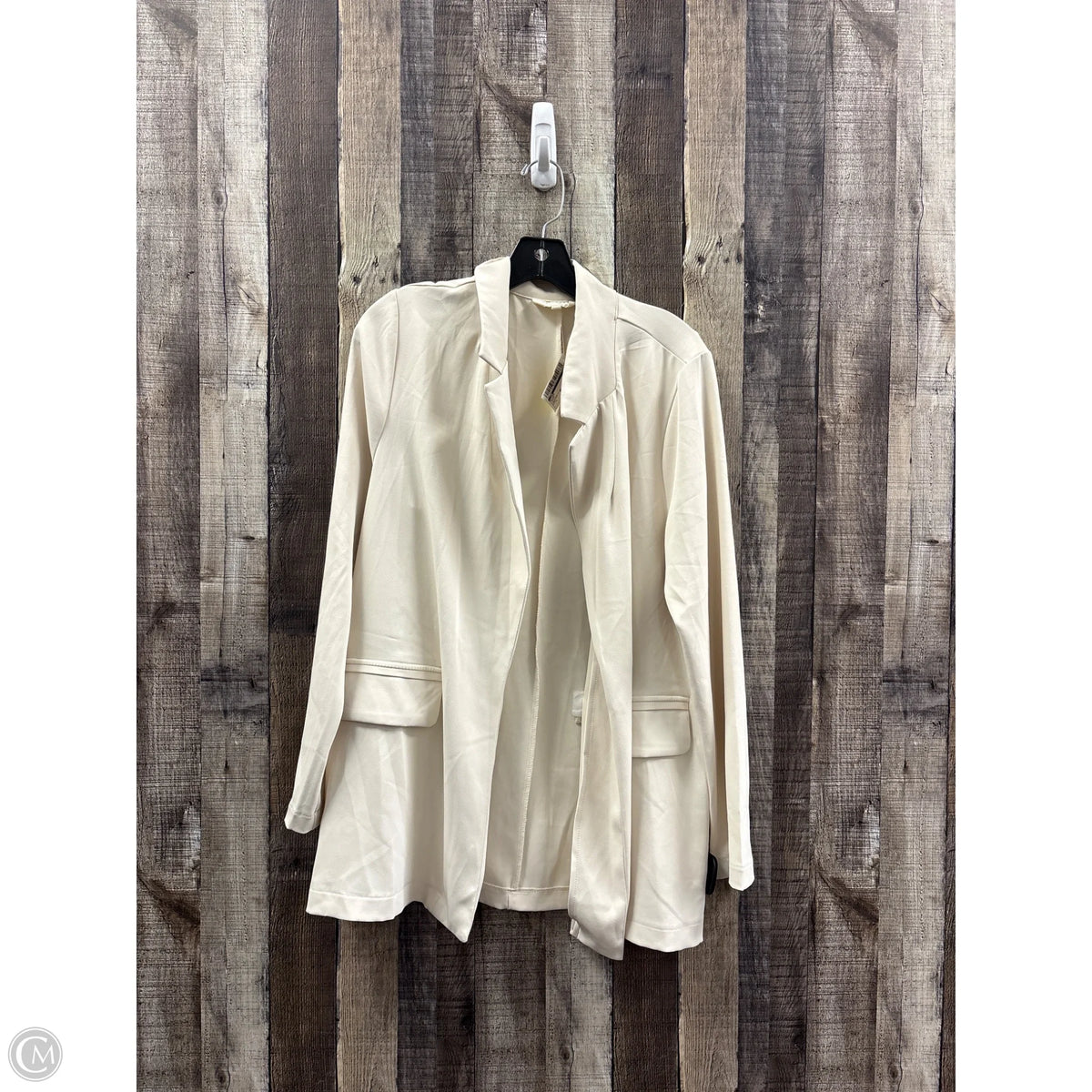 Blazer By Cme In Cream, Size: L