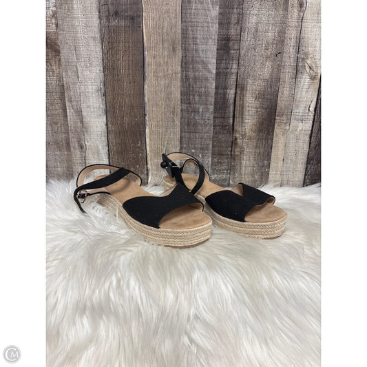 Shoes Heels Wedge By Old Navy In Black, Size: 9