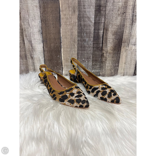 Shoes Heels Block By Chinese Laundry In Animal Print, Size: 10