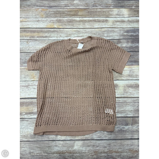 Swimwear Cover-up By Cme In Tan, Size: S