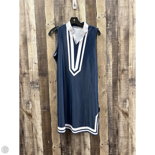 Athletic Dress By Cme In Blue & White, Size: S