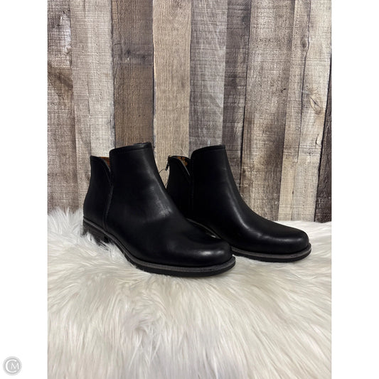 Boots Ankle Flats By Boc In Black, Size: 11