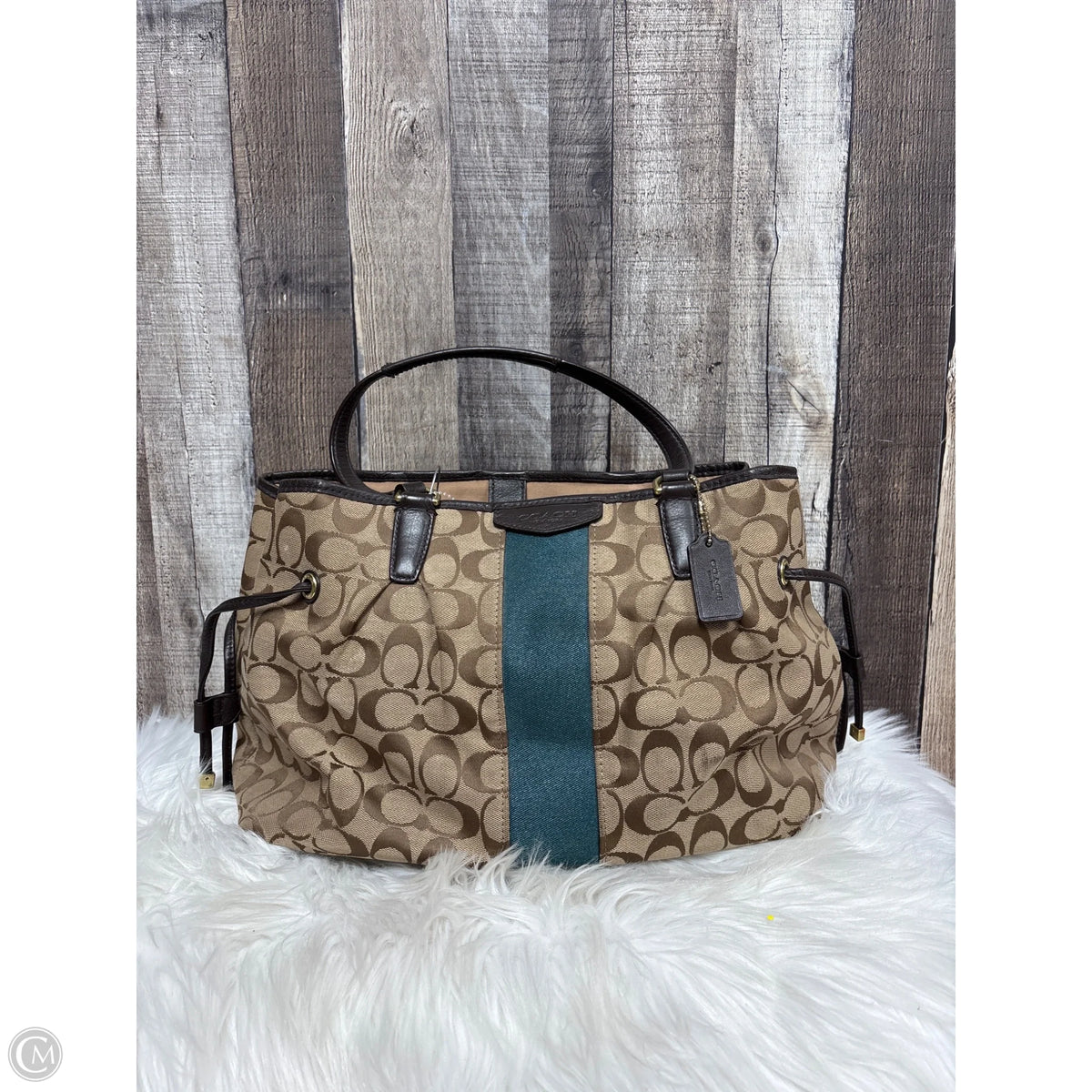 Handbag Designer By Coach, Size: Medium