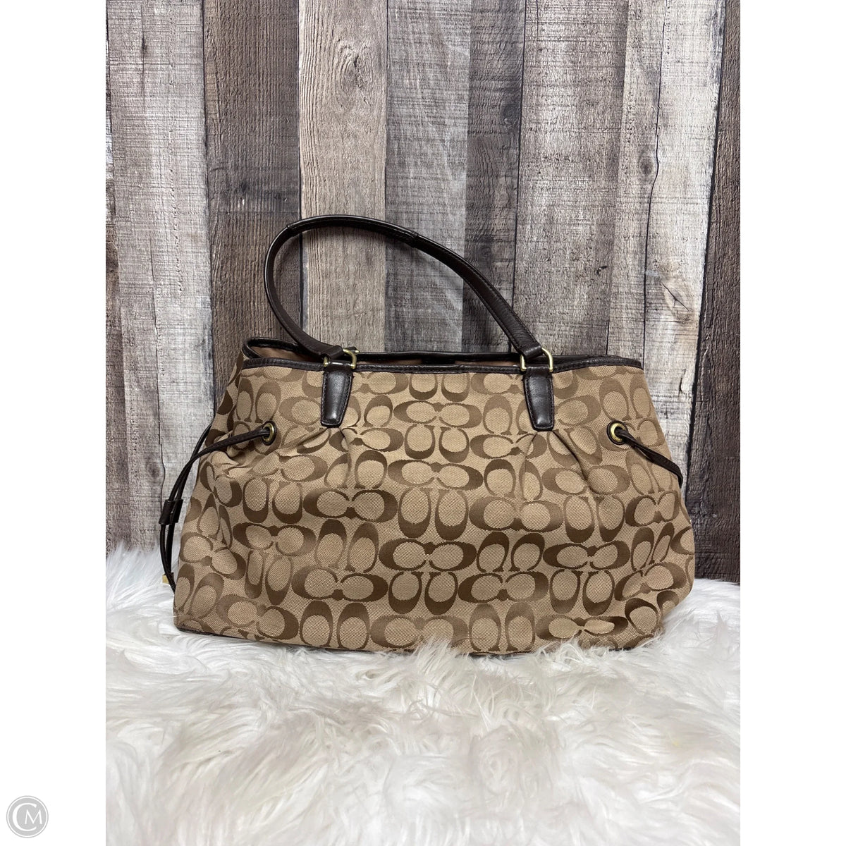 Handbag Designer By Coach, Size: Medium