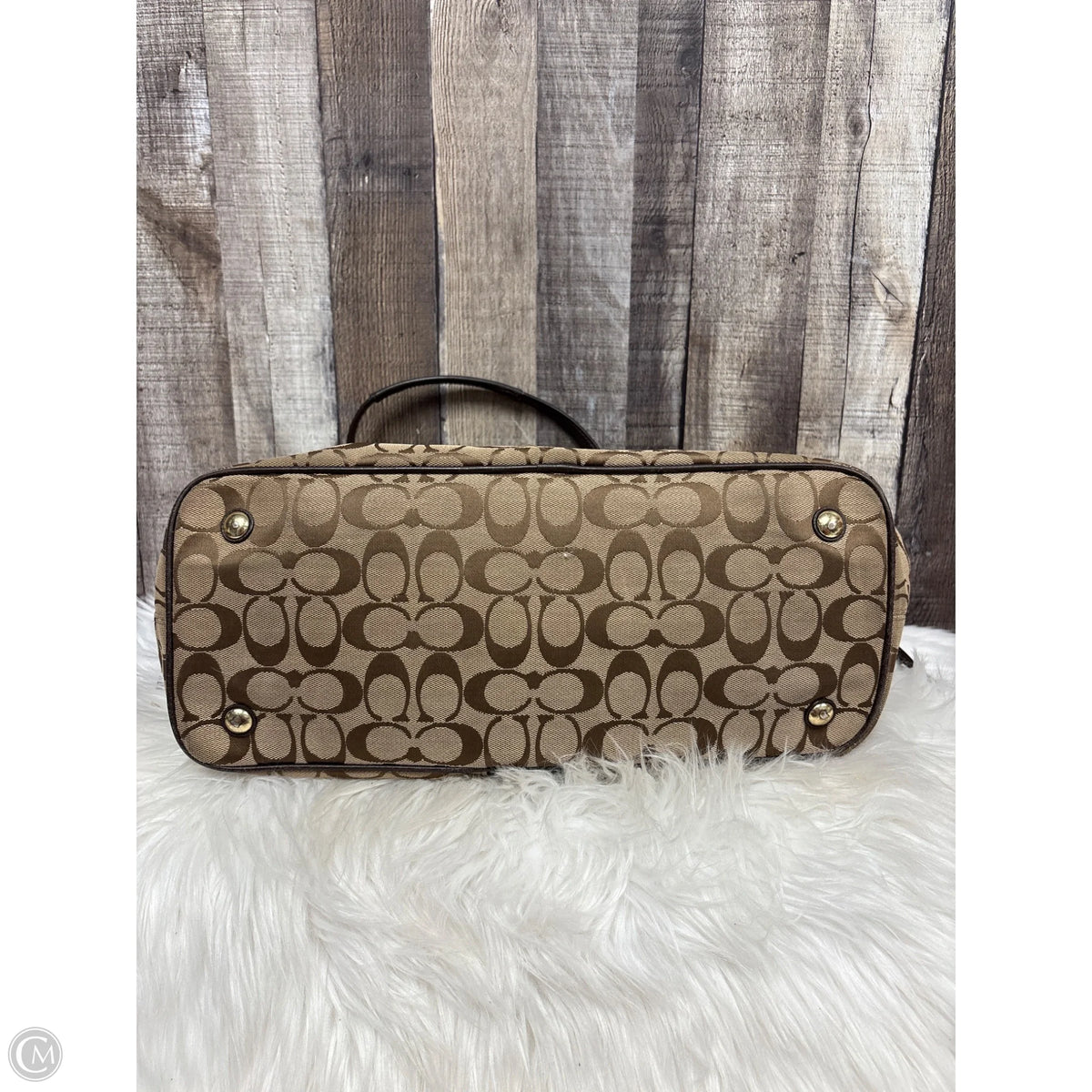 Handbag Designer By Coach, Size: Medium